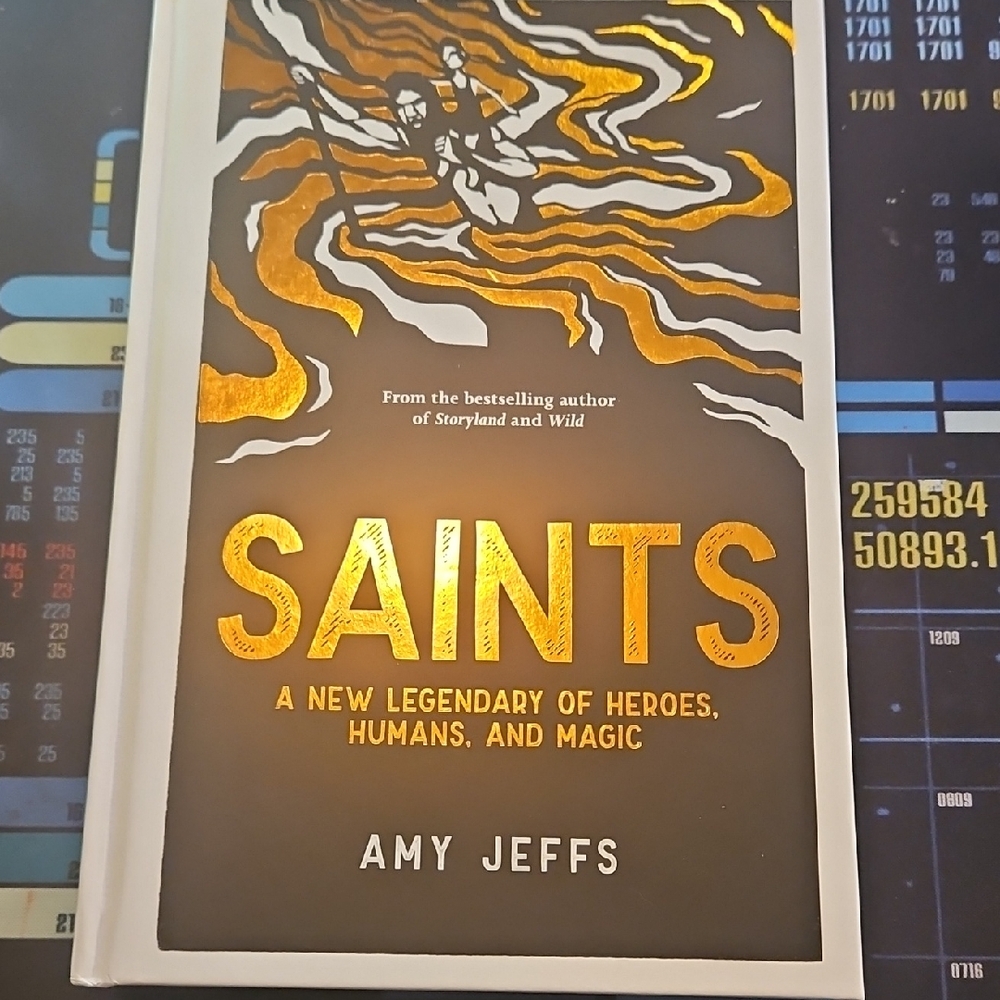 Saints by Amy Jeffs — Gold Accented Hardcover